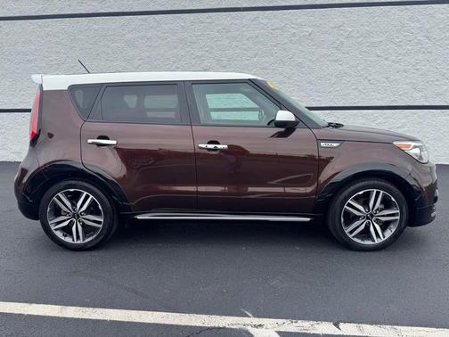 Brown w/White Roof 2017 Kia Soul +