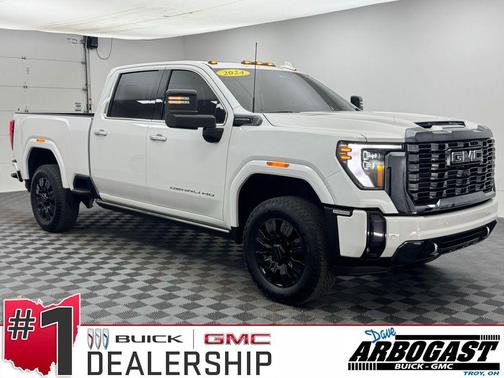 White Frost Tricoat 2024 GMC Sierra 2500 Denali Ultimate