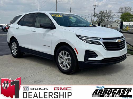 Summit White 2024 Chevrolet Equinox LS