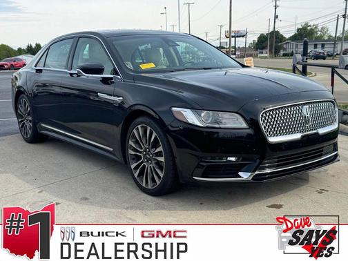 Black Velvet 2017 Lincoln Continental Select
