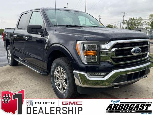 Antimatter Blue Metallic 2021 Ford F-150 XLT