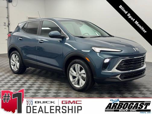 Ocean Blue Metallic 2024 Buick Encore GX Preferred
