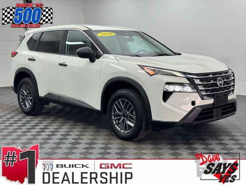 Glacier White 2024 Nissan Rogue S