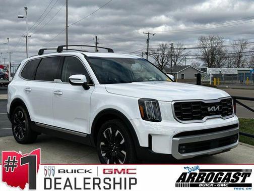 Glacial White Pearl 2024 Kia Telluride SX