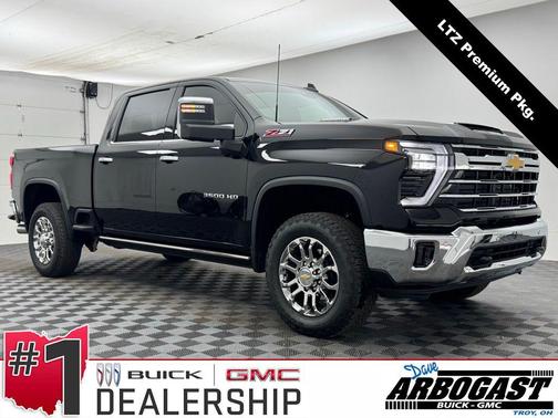 Black 2026 Chevrolet Silverado 3500 LTZ