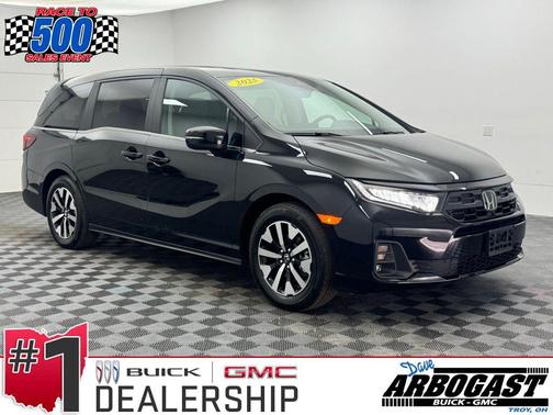 Crystal Black Pearl 2025 Honda Odyssey EX-L