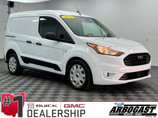 Frozen White 2022 Ford Transit Connect XLT