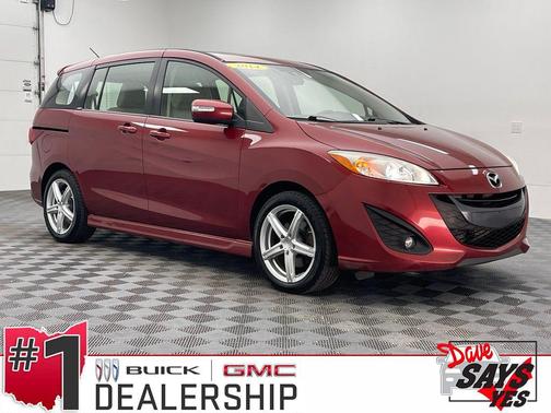 Zeal Red Mica 2014 Mazda Mazda5 Grand Touring