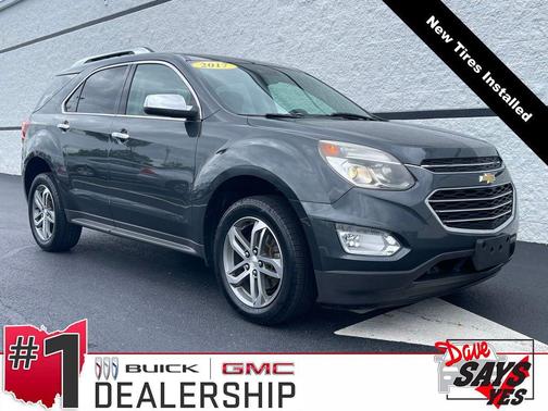 Nightfall Gray Metallic 2017 Chevrolet Equinox Premier