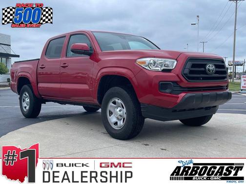 Barcelona Red Metallic 2023 Toyota Tacoma SR