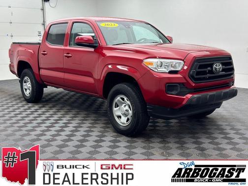 Barcelona Red Metallic 2023 Toyota Tacoma SR