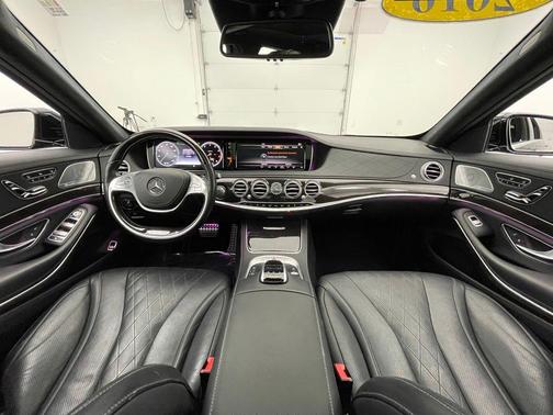 Black 2016 Mercedes-Benz S-Class 4MATIC