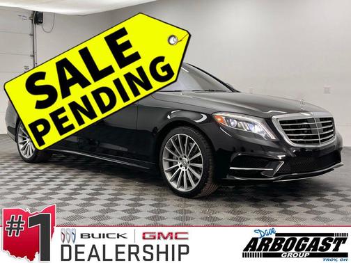 Black 2016 Mercedes-Benz S-Class 4MATIC