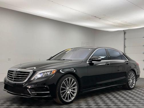 Black 2016 Mercedes-Benz S-Class 4MATIC