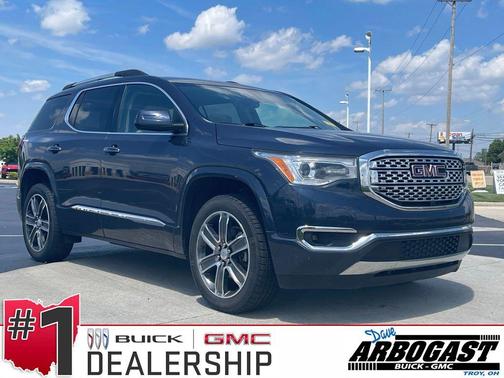 Blue Steel Metallic 2019 GMC Acadia Denali