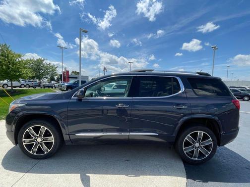Blue Steel Metallic 2019 GMC Acadia Denali
