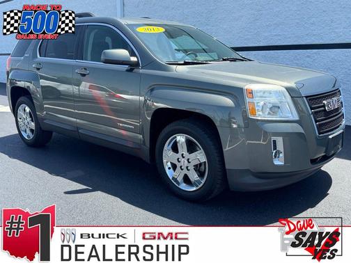 Gray Green Metallic 2013 GMC Terrain SLE-2