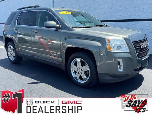 Gray Green Metallic 2013 GMC Terrain SLE-2