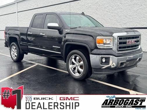 Onyx Black 2015 GMC Sierra 1500 SLT