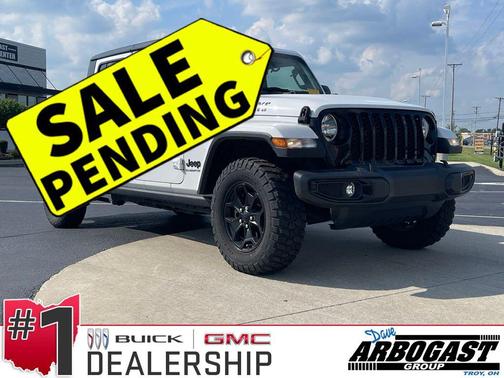 Bright White Clearcoat 2021 Jeep Gladiator Willys 4x4