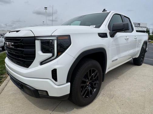 Summit White 2025 GMC Sierra 1500 Elevation