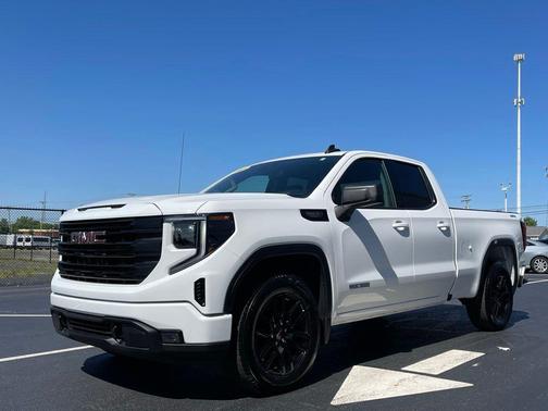 Summit White 2025 GMC Sierra 1500 Elevation