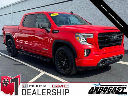 Cardinal Red 2020 GMC Sierra 1500 Elevation
