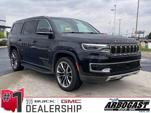 Diamond Black Crystal Pearlcoat 2022 Jeep Wagoneer Series II 4x4