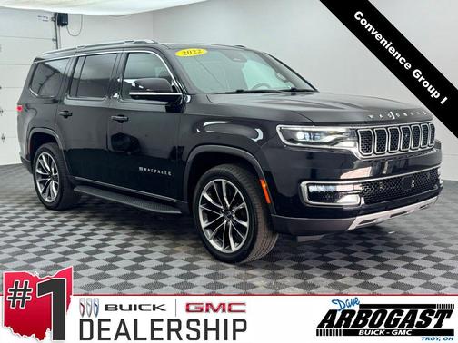 Diamond Black Crystal Pearlcoat 2022 Jeep Wagoneer Series II 4x4