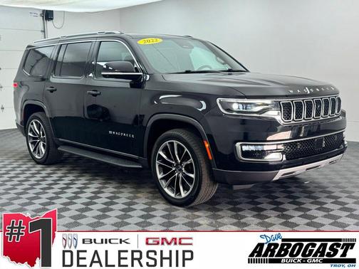 Diamond Black Crystal Pearlcoat 2022 Jeep Wagoneer Series II 4x4