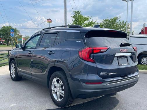 Blue Steel Metallic 2018 GMC Terrain SLE