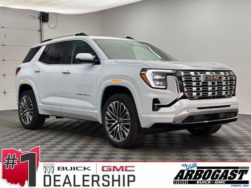 Glacier White Tricoat 2026 GMC Terrain Denali