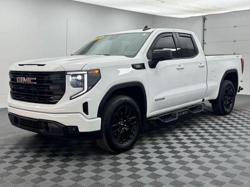 Summit White 2025 GMC Sierra 1500 Elevation