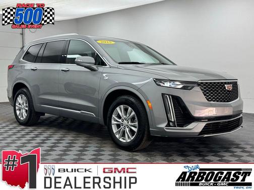Argent Silver Metallic 2025 Cadillac XT6 Luxury AWD