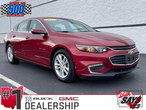 Cajun Red Tintcoat 2017 Chevrolet Malibu 1LT