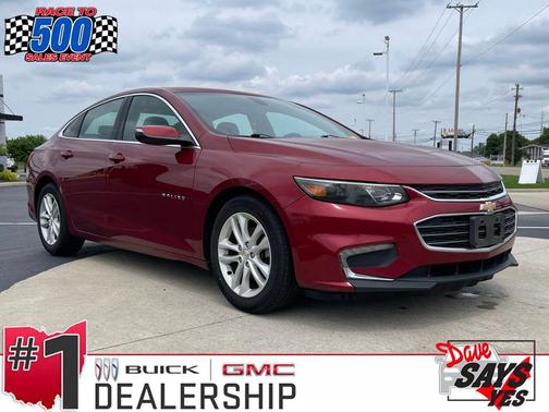 Cajun Red Tintcoat 2017 Chevrolet Malibu 1LT