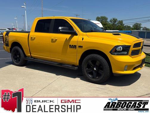 Stinger Yellow Clear Coat 2016 RAM 1500 Sport