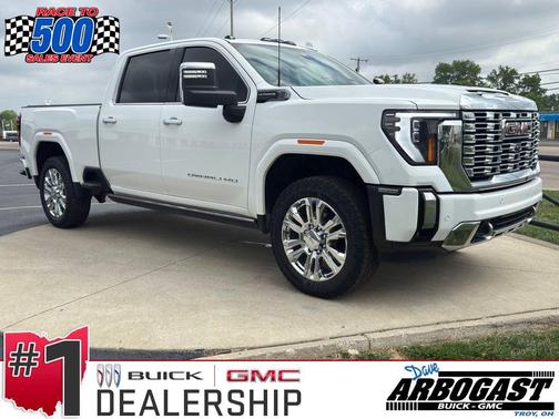 Summit White 2025 GMC Sierra 2500 Denali Ultimate