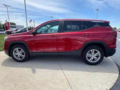 Volcanic Red Tintcoat 2023 GMC Terrain SLE