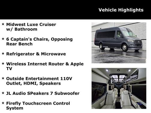 Grey 2025 Mercedes-Benz Sprinter 3500XD High Roof