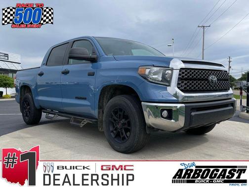 Cavalry Blue 2021 Toyota Tundra SR5