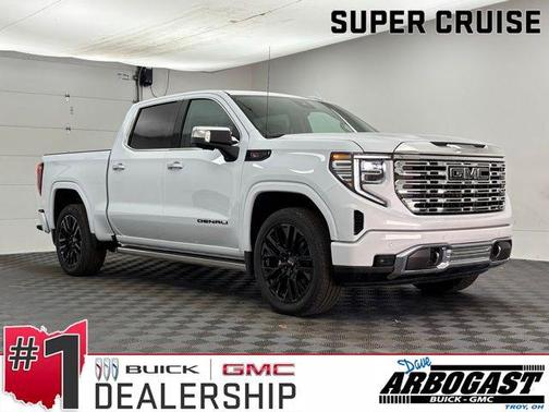 Glacier White Tricoat 2026 GMC Sierra 1500 Denali