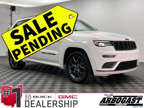 Bright White Clearcoat 2020 Jeep Grand Cherokee Limited X