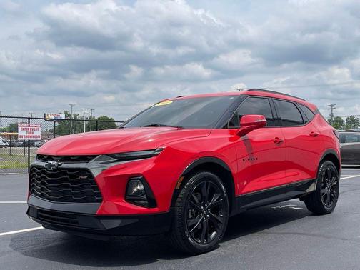 Red Hot 2021 Chevrolet Blazer RS