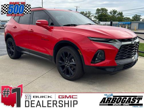 Red Hot 2021 Chevrolet Blazer RS
