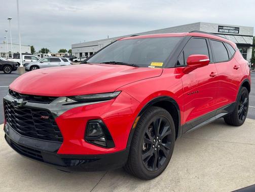 Red Hot 2021 Chevrolet Blazer RS