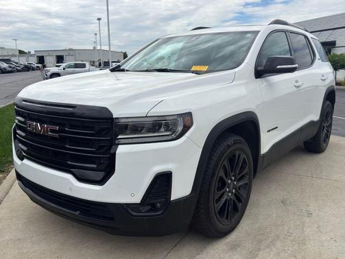 Summit White 2022 GMC Acadia AWD SLT