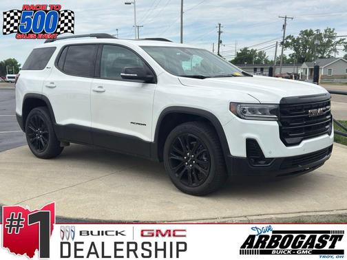 Summit White 2022 GMC Acadia AWD SLT