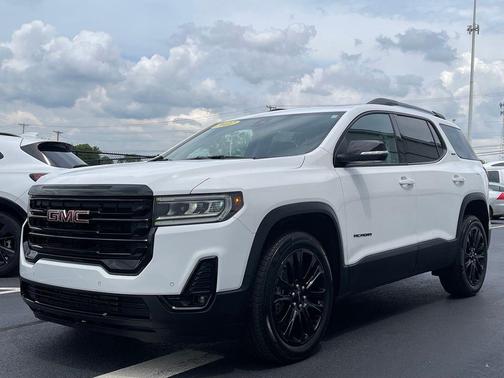 Summit White 2022 GMC Acadia AWD SLT