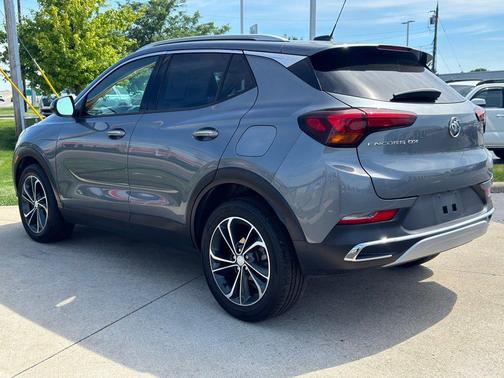 Satin Steel Metallic 2021 Buick Encore GX Essence
